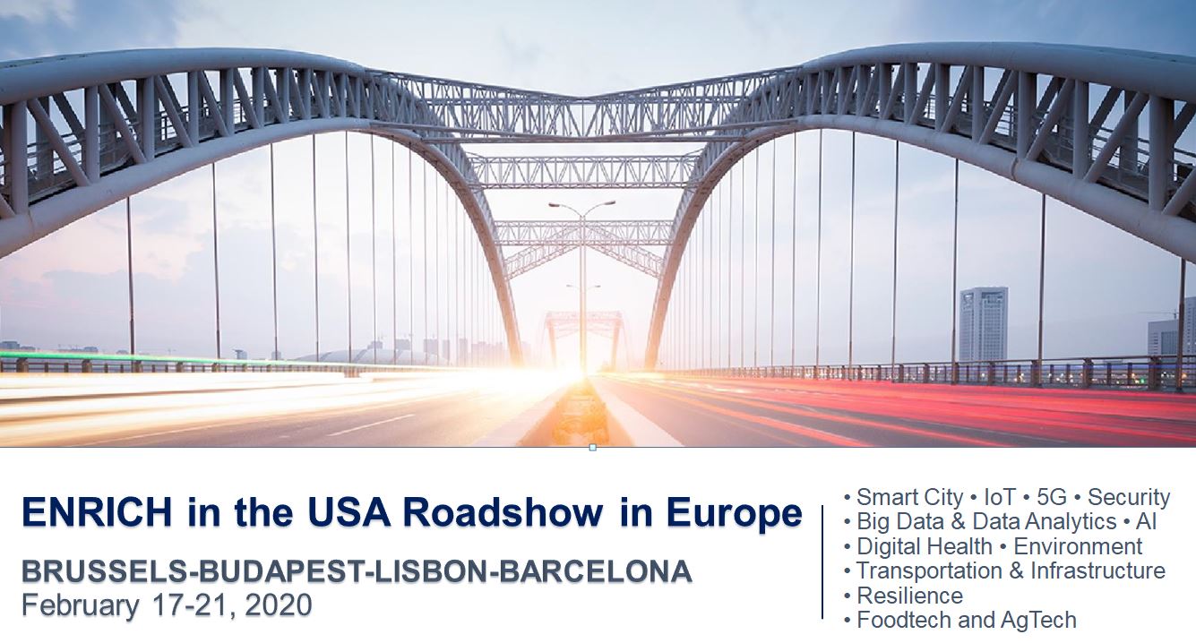 ENRICH in the USA Roadshow in Europe
